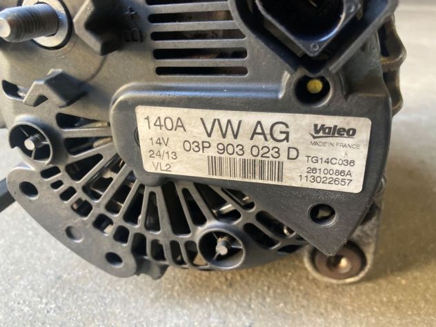 Alternatore Volkswagen Polo 1.2TDI del 2012 (03P903023D) - Foto 5
