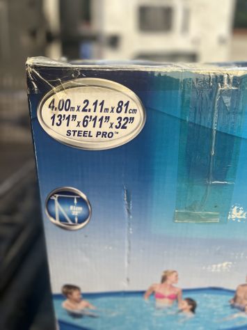 Piscina con pompa filtraggio a sabbia. - Foto 3
