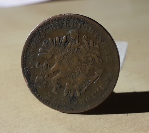 Austria, 1 kreuzer 1861. - Foto 7