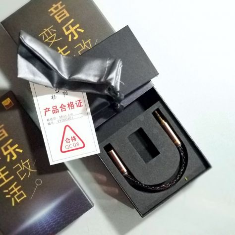 Cavo riduttore o conversione Bilanciato 3.5/mm maschio a 2.5/mm femmina HiFi - Foto 3