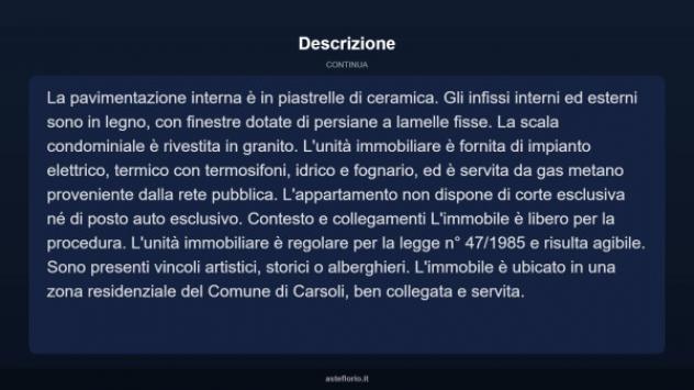 Immobile in asta di 90 m² in vendita a Carsoli - Foto 13