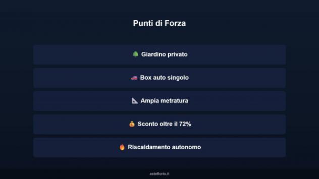 Immobile in asta di 252 m² con più di 5 locali e box auto in vendita a Pergola - Foto 7