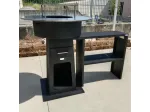Barbecue Braciere Artigianale Ø90cm con Piastra Plancha