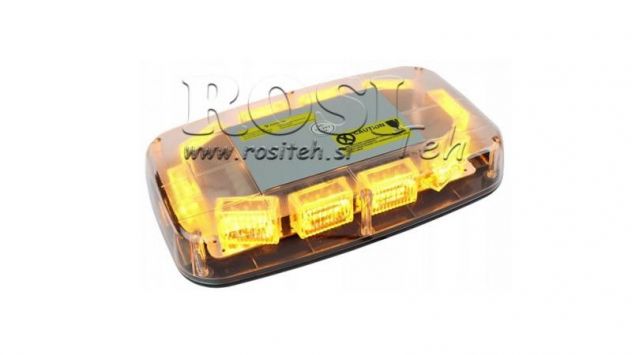 -LUCE STROBOSCOPICA MAGNETICA A LED ROTANTE 20 LED