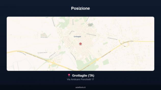 Immobile in asta di 118 m², box auto in vendita a Grottaglie - Foto 3