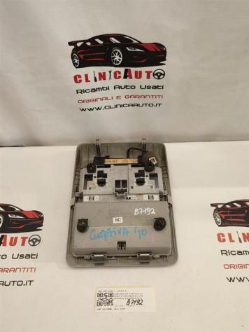 PLAFONIERA CHEVROLET Captiva 1° Serie 96673452 Z20S (06) - Foto 3