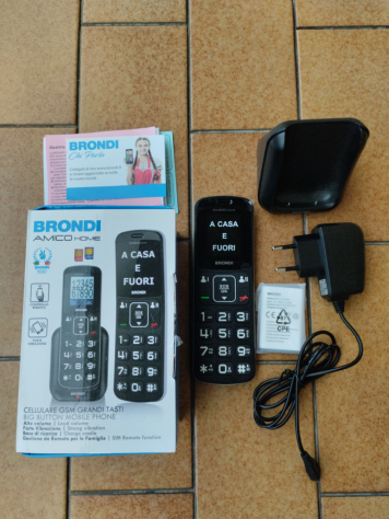 Cellulare Brondi Amico Home praticamente nuovo