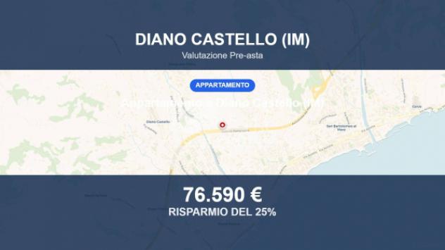 Immobile in asta di 84 m² in vendita a Diano Castello
