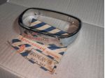 Cornice ghiera cromata faro anteriore Piaggio Ape 175 Pentarò Furgone Biemme 381