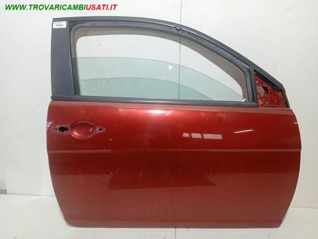 PORTA DX ROSSO SCURO CON AL / SE NO MANIGLIA VERNICE CON DIFETTI 999-U1562091 Carrozzeria Lamierati esterni Porte Porta ant. dx. LANCIA - YPSILON -