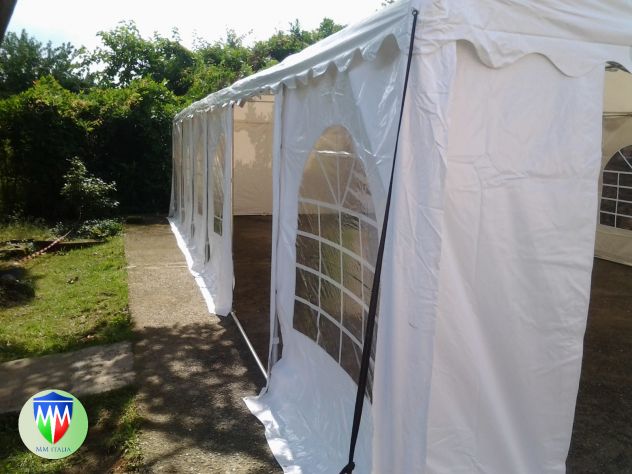 GAZEBO5 X 12 X 2,2/3,1 MT. LA DUE20 LINA PROFESSIONALE - Foto 4