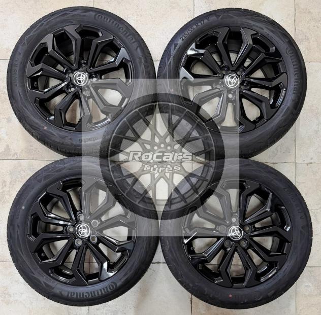 Cerchi 17 neri e pneumatici Toyota Yaris Cross