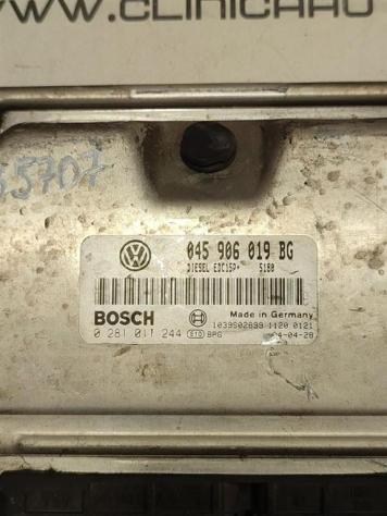 CENTRALINA MOTORE SEAT Ibiza Serie 045906019BG 0281011244 AMF diesel 1422 (0508) - Foto 2