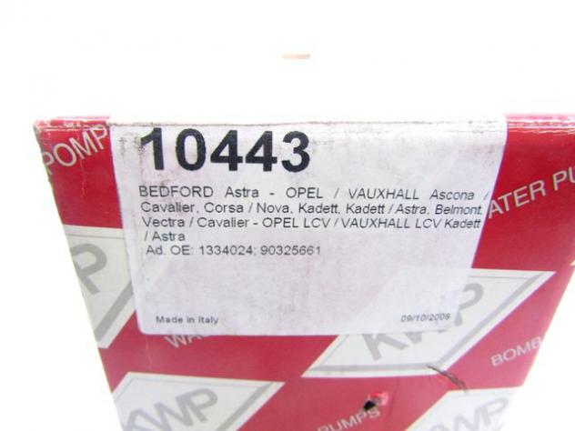 10443 POMPA ACQUA KWP OPEL CORSA A 1.6 GSI 72 KW RICAMBIO NUOVO - Foto 4