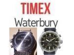 TIMEX WATERBURY Chronograph orologio movimento analogico quarzo.