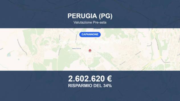 Immobile in asta di 20733 m² in vendita a Perugia
