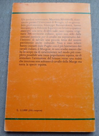 Il Murgese, G. Buonavolontà – M. Silvestrelli, Edizioni Equestri 1986. - Foto 3