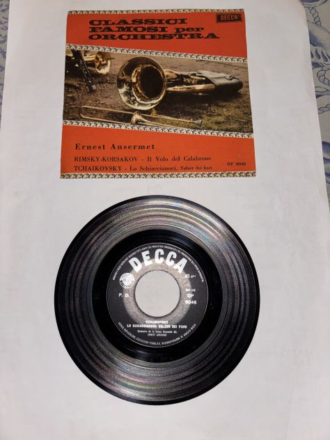 VINILE COME NUOVO,INTROVABILE:RIMSKY KORSAKOV”IL VOLO DEL CALABRONE”,TCHAIKO - Foto 3