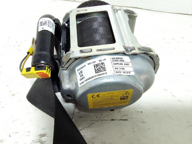 CINTURA DI SICUREZZA POSTERIORE SX FIAT 500 X Serie 34223425B (15) - Foto 6