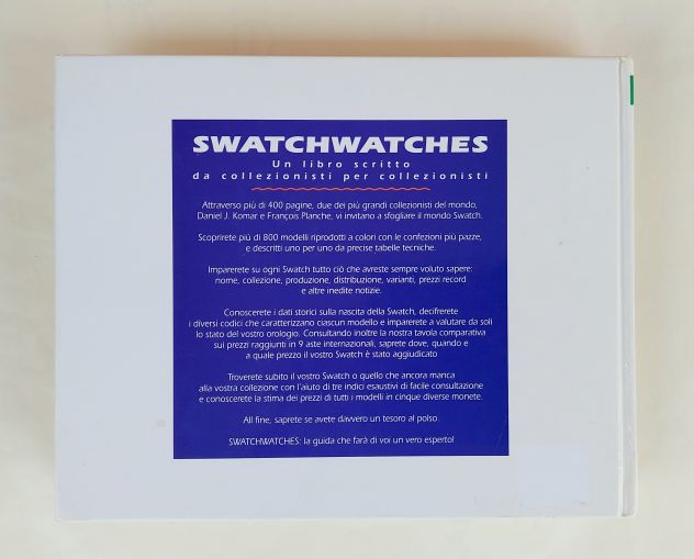 SWATCH WATCHES  SECONDA EDIZIONE NUMERATA N° 06605 DI DANIEL J.KOMAR E FRANCOIS - Foto 2
