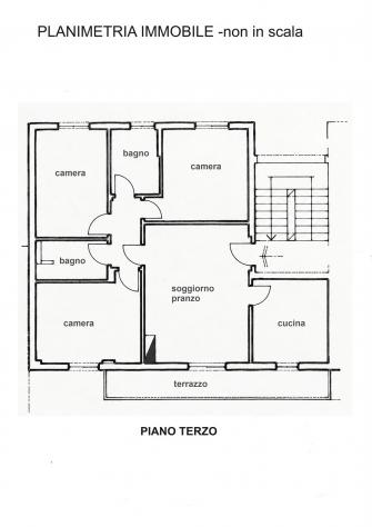 Appartamento luminoso con 3 camere, terrazzo, garage e cantina - Foto 20