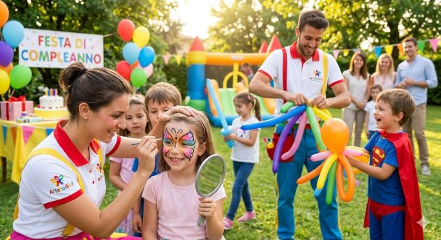 Animazione per feste di compleanno per bambini Milano e provincia - Foto 4
