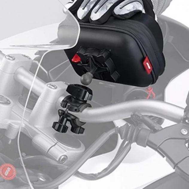 Porta smartphone GPS manubrio moto scooter bici - Foto 4