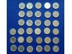 lotto 187 - Francia 10 centimes lotto 33 monete anni diversi vedi foto e descriz