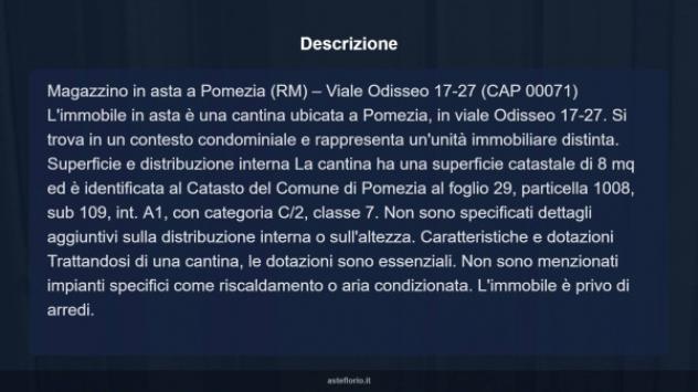 Immobile in asta di 8 m² in vendita a Pomezia - Foto 8