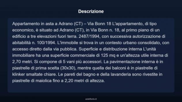 Immobile in asta di 125 m² in vendita a Adrano - Foto 4