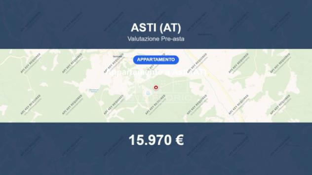Immobile in asta di 60 m², box auto doppio in vendita a Asti