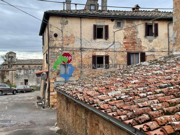 Terra-tetto in pietra e magazzino indipendente nell’antico borgo di Tocchi, Monticiano, Siena. - Foto 19