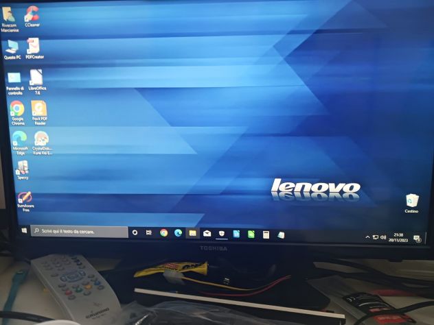 PC Lenovo APTIO CRB quacore + TV Monitor HDMI Toshiba - Foto 8