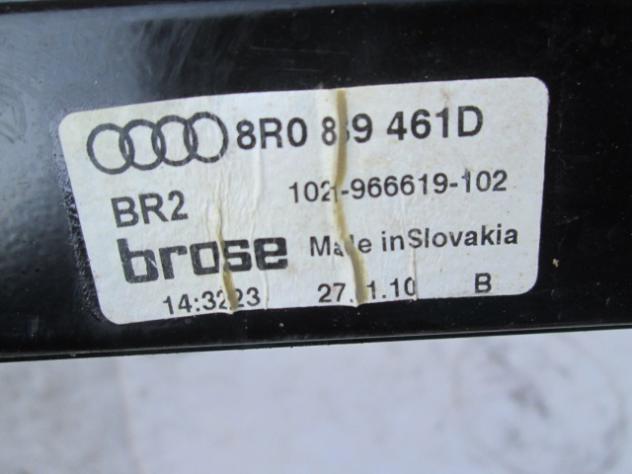 8R0839461D MOTORINO ALZACRISTALLO PORTA POSTERIORE SINISTRA AUDI Q5 QUATTRO 2.0 D 125KW 6M 5P (2010) RICAMBIO USATO - Foto 2