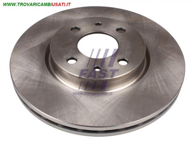 DISCO FRENO FIAT FIORINO 07 ANTERIORE SX/DX VENTILATA 1.2/1.6 FT31048 Meccanica  Impianto frenante  Freni  Disco freno ant. sx.