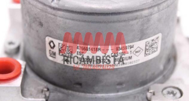 476601418R Fiat Talento centralina gruppo pompa ABS