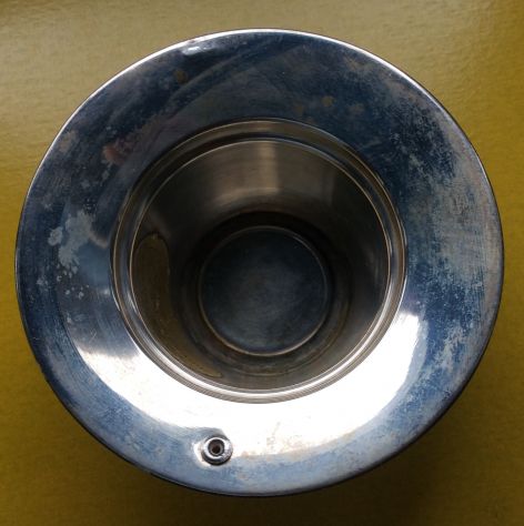 CAPPELLO   TUBA         tutto argento 800 - Foto 3