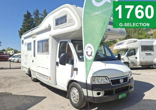 CAMPER ARCA DUCATO MANSARDATO 7 POSTI DINETTE LETTI CASTELLO CLIMATIZZATORE FOTOVOLTAICO CAMPEGGIO USATI GENERALI 1760