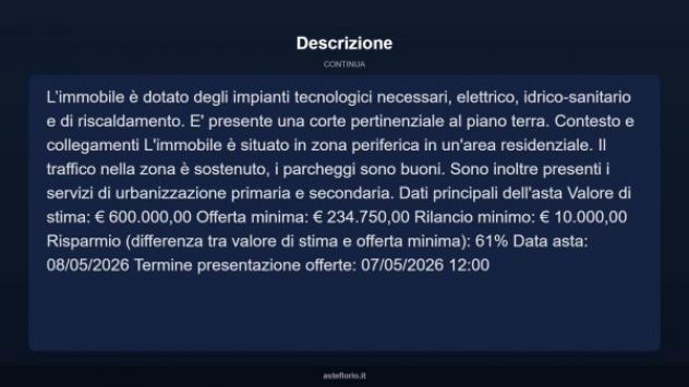 Immobile in asta di 116 m² in vendita a Francavilla al Mare - Foto 12