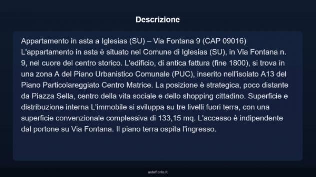 Immobile in asta di 133 m² in vendita a Iglesias - Foto 4