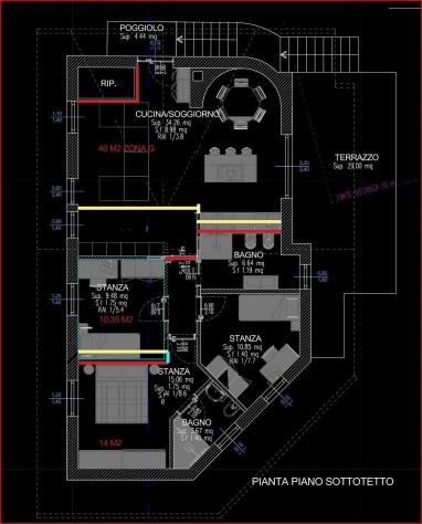 Attico in fase di realizzazione Gazzadina - Foto 4
