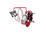 MUNGITRICE PECORE CAPRE  ELETTRICA MONOFASE CARRELLATA SECCHIO INOX