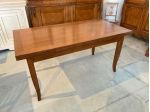 NUOVO TAVOLO DI VERO MASSELLO, Cm.160x85, ALLUNGABILE Cm. 240, FINITURA BASSANO