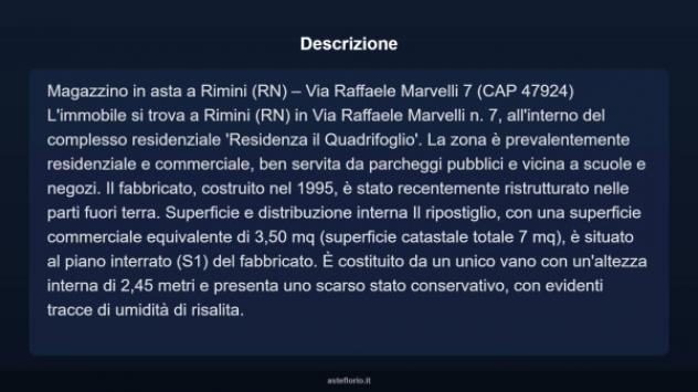 Immobile in asta di 3 m² in vendita a Rimini - Foto 10
