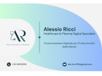 Healthcare & Pharma Digital Specialist | Comunicazione Digitale