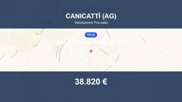 Immobile in asta di 262 m² con più di 5 locali in vendita a Canicattì