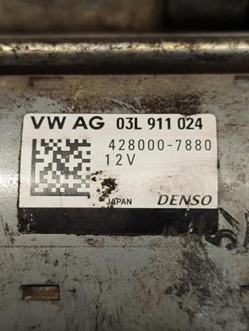 MOTORINO D' AVVIAMENTO AUDI A4 Avant (8K5) 03L911024 428000-7880 CAG diesel 1968 (0815) - Foto 3