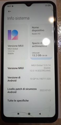 REDMI 9C - 128GB - PERFETTAMENTE FUNZIONANTE - Foto 3
