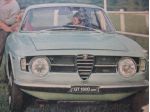 RIVISTA L'AUTOMOBILE OTTOBRE  1966 FOTO ALFA ROMEO GT JUNIOR PRIMA SERIE SCALINO