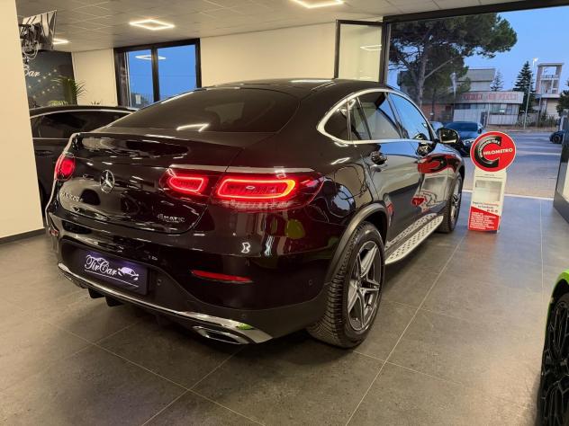 MERCEDES GLC 220D COUPE' 4MATIC PREMIUM 2.0 194CV PELLE NAVI CAM ANNO 2022 - Foto 4
